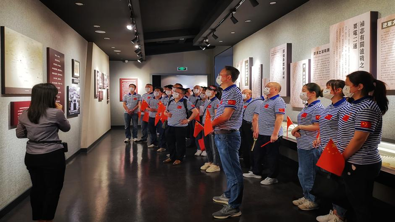 重溫崢嶸歲月，感悟紅色初心 ——瀘天化弘旭黨委開展“學黨史 感黨恩 跟黨走” 主題黨日活動(圖3)