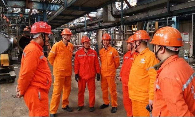 新年新春啟新程、弘旭奮發(fā)在玖源--弘旭公司達州玖源項目部檢修報道(圖1)