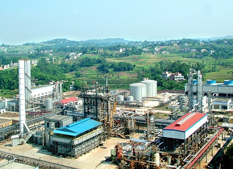 瀘天化40萬(wàn)噸／年甲醇、10萬(wàn)噸／年二甲醚建設(shè)工程